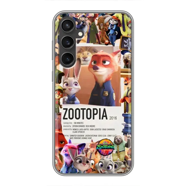 Чехол с принтом «Постер Зверополис» для Samsung Galaxy S23