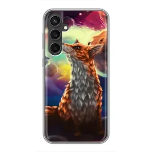 Чохли з картинкою Лисичка для Samsung Galaxy S23 (VPrint) (Лисичка в космосі)