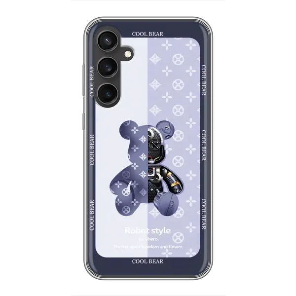 Чохол з принтом «Медведик LV» для Samsung Galaxy S23