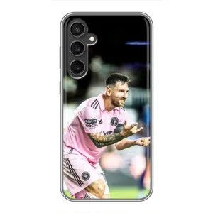 Чехлы для Самсунг С23 - Лео Месси Маями (Месси паук)