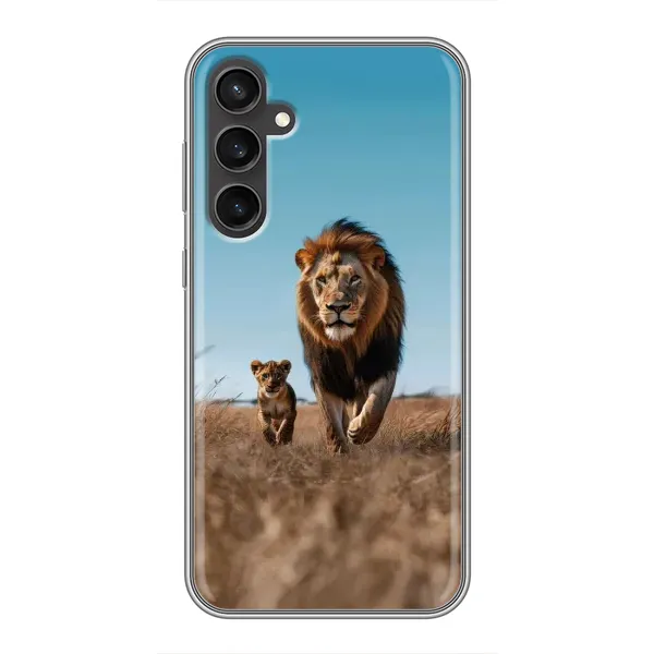 Чехол с принтом «Мусафа и Симба» для Samsung Galaxy S23