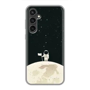 Космічні Чохли для Самсунг Ґелексі Ес23 (VPrint) (На місяці)