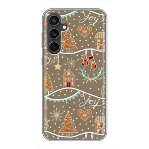 Новорічні, Святкові Чохли для Samsung Galaxy S23 - 2024 год (Новорічні пряники)