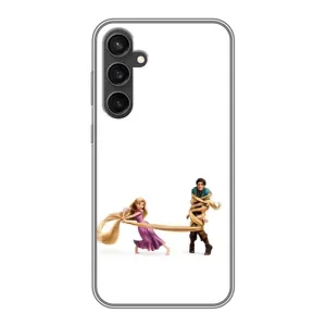 Чехол Рапунцель для Samsung Galaxy S23 (Рапунцель и Флин)