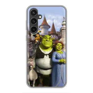 Чехол с мультфильмом Шрек на Samsung Galaxy S23