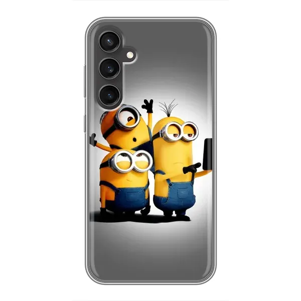 Чехол с принтом «Три миньона» для Samsung Galaxy S23 Чехол с принтом «Три миньона» для Samsung Galaxy S23