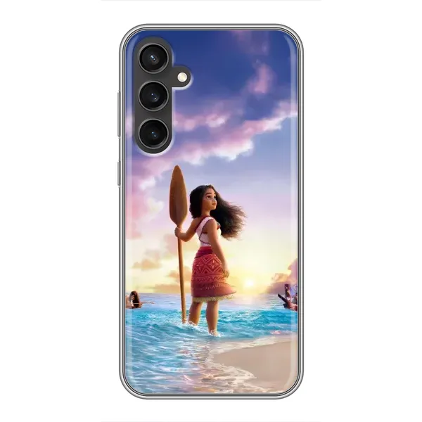 Чехол с принтом «Моана с веслом» для Samsung Galaxy S23