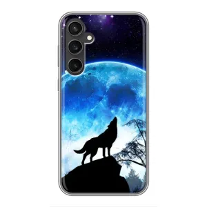Захисні чохли для Самсунг Ґелексі Ес23 (AlphaPrint) (ХІТ продаж) ВОВК (Вовк на місяць)