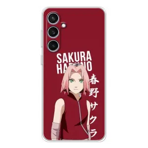 Чехлы Персонажи Аниме Наруто для Samsung Galaxy S24 FE (AlphaPrint) (Аниме Сакура)