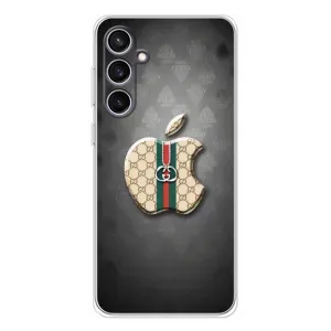 Чехлы ГУЧЧИ для Гелекси С24 ФЕ (AlphaPrint) (Apple gucci)