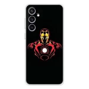 Чехлы с героями Марвел Samsung Galaxy S24 FE (VPrint) (Человек железный)