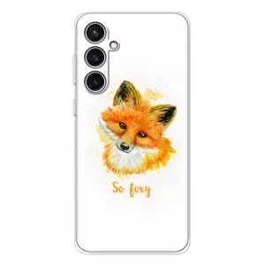 Чохли з картинкою Лисичка для Samsung Galaxy S24 FE (VPrint) (Дівчинка Лиса)