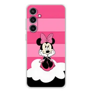Эксклюзивный чехол для Samsung Galaxy S24 FE (AlphaPrint - Мультяшные) (Девочка Maus)