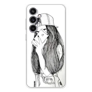 Чохол з друком для Samsung Galaxy S24 FE - (Мода) (AlphaPrint) (Фото дівчини)