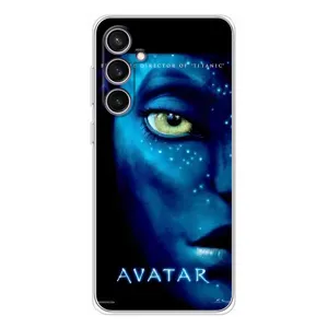 Чехлы с фильма АВАТАР для Samsung Galaxy S24 FE (AlphaPrint) (глаз Аватара)