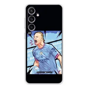 Чохли з футболістом Ерлінг Холанд для Samsung Galaxy S24 FE (AlphaPrint) (гол Ерлінг Холанд)