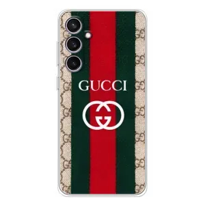 Чехлы ГУЧЧИ для Гелекси С24 ФЕ (AlphaPrint) (Gucci дизайн)