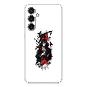 Чехлы на тему: Итачи Учиха для Samsung Galaxy S24 FE (AlphaPrint) (Итачи с атрибутами)