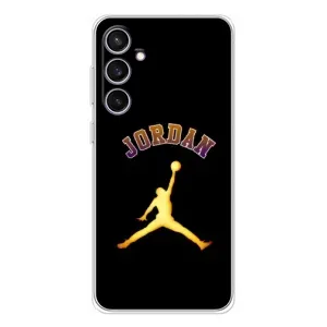Чохли для Samsung Galaxy S24 FE - з картинкою JORDAN (AlphaPrint) (Jordan Gold)
