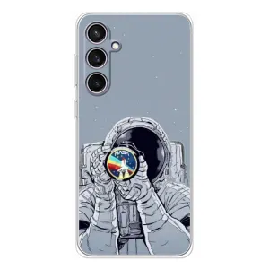 Чохол NASA для Samsung Galaxy S24 FE (AlphaPrint) (Космонавт фото)