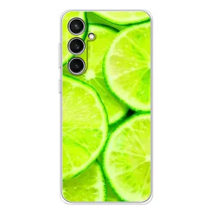 Чохли з фруктами для Samsung Galaxy S24 FE (VPrint) (Лайм)