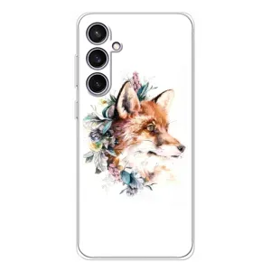 Чохли з картинкою Лисичка для Samsung Galaxy S24 FE (VPrint) (Лиса в квітах)