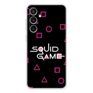 Чехол Гра в кальмара для Samsung Galaxy S24 FE (Паттерн Игра кальмара)