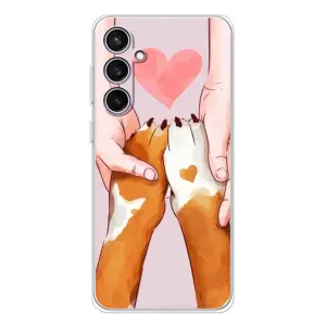 Чохли з собаками для Samsung Galaxy S24 FE (VPrint) (Любовь до собак)