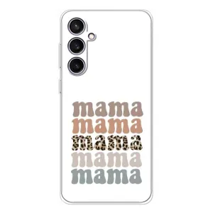 Чохли для мами на Samsung Galaxy S24 FE (Текстовий колаж мама)
