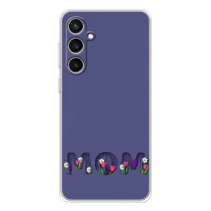 Чохли для мами на Samsung Galaxy S24 FE (Мама в квітах)