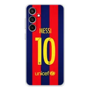 Чехлы Месси для Samsung Galaxy S24 FE (AlphaPrint) (Messi Barca 10)