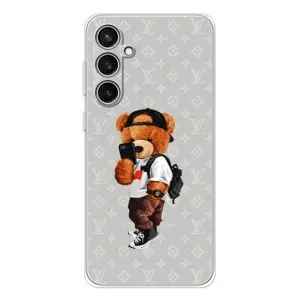 Бренднові Чохли для Samsung Galaxy S24 FE - (PREMIUMPrint) (Ведмедик Луі)