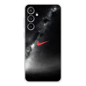 Чохол для Samsung Galaxy S24 FE - з принтом Найк (AlphaPrint) (Найк червоний)