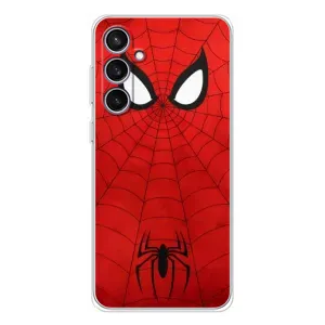 Чехол с человеком пауком для Samsung Galaxy S24 FE - (AlphaPrint) (Паук (Марвел))