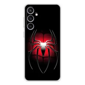Чехол с человеком пауком для Samsung Galaxy S24 FE - (AlphaPrint) (Паук марвел)