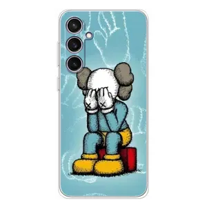 Чохли для Samsung Galaxy S24 FE - Bearbrick Louis Vuitton (PREMIUMPrint) (Плач Bearbrick)