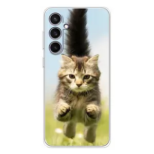 Чохли з Котиками для Samsung Galaxy S24 FE (VPrint) (Прижок кота)