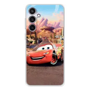 Силиконовый чехол Маквин для Samsung Galaxy S24 FE (Радиаторный Спрингс Маквин)