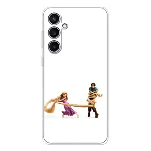 Чехол Рапунцель для Samsung Galaxy S24 FE (Рапунцель и Флин)