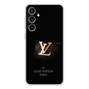 Чехлы Луи Витон для Samsung Galaxy S24 FE (AlphaPrint - LOUIS VUITTON) (ремешок LV)