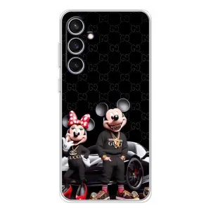 Чехол Disney Mouse Samsung Galaxy S24 FE (PREMIUMPrint) (Семья Маусов)