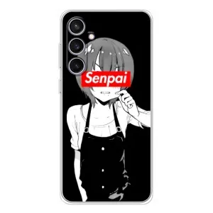 Чехлы Персонажи Аниме Наруто для Samsung Galaxy S24 FE (AlphaPrint) (Senpai)