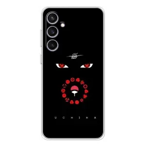 Чехлы на тему: Итачи Учиха для Samsung Galaxy S24 FE (AlphaPrint) (глаза Итачи)