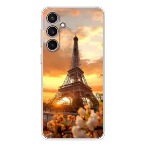 Чохол Ейфелева Вежа Samsung Galaxy S24 FE - (AlphaPrint) (Сонячня вежа)