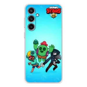 Чехлы Brawl Stars для Samsung Galaxy S24 FE (AlphaPrint) (Трио героев)