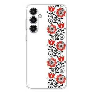 Чехол для Патриота Украины Samsung Galaxy S24 FE - (AlphaPrint) (Яркая вишиванка)