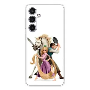Чехол Рапунцель для Samsung Galaxy S24 FE (Рапунцель и друзья)