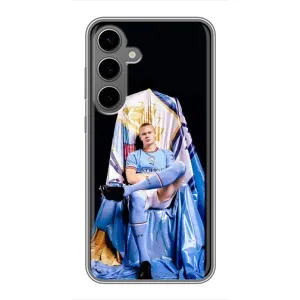Чохли з футболістом Ерлінг Холанд для Samsung Galaxy S24 Plus (AlphaPrint) (футболіст Холанн)
