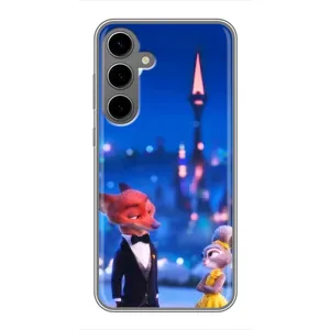Чехол Зоотрополіс на Samsung Galaxy S24 Plus (Романтический вечер Зверополис)