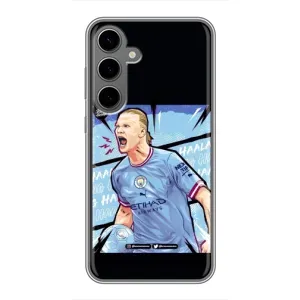 Чохли з футболістом Ерлінг Холанд для Samsung Galaxy S24 Plus (AlphaPrint) (гол Ерлінг Холанд)